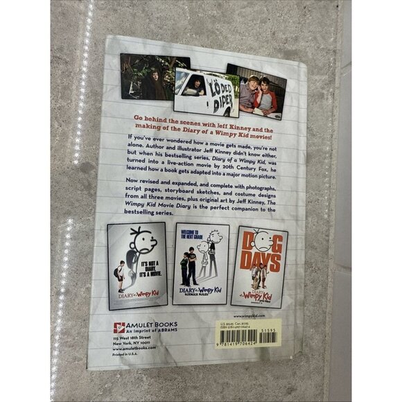 The Wimpy Kid Movie Diary: How Greg Heffley Went Hollywood, Jeff Kinney. Hardcov - Picture 5 of 7